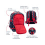 Kids Prints 2-In-1 Backpack and Insulated Lunch Bag - Rocket