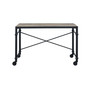 Oklarth Writing Desk in Rustic Oak & Black Finish OF 00103