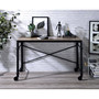 Oklarth Writing Desk in Rustic Oak & Black Finish OF 00103
