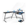 L Shaped Computer Desk Home Office Workstation Movable