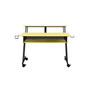 Suitor Computer Desk, Yellow & Black 92904