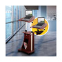 Techni Mobili Sit-to-Stand Rolling Adjustable Laptop Cart