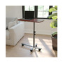 Angle And Height Adjustable Mobile Laptop Computer Table With Top