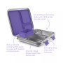 Kids Stainless Steel Leak-Resistant Lunch Box (Blue)