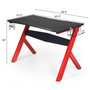 Gaming Desk Computer Desk w/Controller Stand Cup Holder