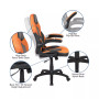 Gaming Desk Bundle - Cup & Headphone Holders/Mouse Pad Top