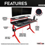 Red Stryker Gaming Desk, Red