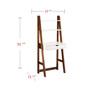Brova Leaning Desk Bookcase
