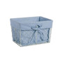 Medium Chicken Wire Washed Denim Liner Basket Set of 2