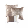 Blaire Faux-Silk 7-Pc. Comforter Set, Queen