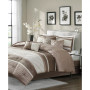 Blaire Faux-Silk 7-Pc. Comforter Set, Queen