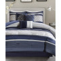 Blaire Faux-Silk 7-Pc. Comforter Set, Queen