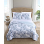 Tommy Bahama Kayo Blue Reversible 2-Piece Twin Quilt Set