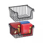 Stackable Food Organizer Storage Basket, Open Front - 2 Pack