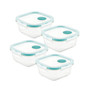 Purely Better™ Vented 8-Pc. Glass Food Storage Containers, 17-Oz.