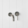 Sydney Wall Spout + Mixer Gunmetal