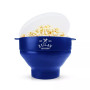 BPA Free Collapsible Silicone Popcorn Maker with Lid