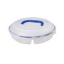 Easy Essentials Specialty Divided 77-Oz. Snack Container