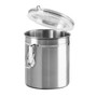 Clamp 4 Piece Canisters with Clear Lids Set