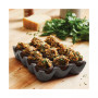 Solid Glaze Ceramics Egg Tray, 12-Cup