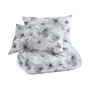 Modern Bloom 3 Piece Comforter Set, Queen