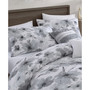 Modern Bloom 3 Piece Comforter Set, Queen