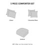 Senna Reversible 4-Pc. Comforter Set, Twin/Twin XL