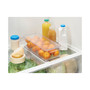 Plastic Kitchen Food Storage Bin with Handle, Lid, 4 Pack