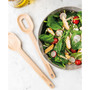 Leo Collection 3-Pc. Salad Bowl Set with Bamboo Servers