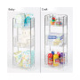 Vertical Standing Kitchen Pantry Food Shelving with 3 Baskets