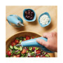 Ceramics EVOO 4-Pc. Dispensing Bottle & Ramekin Dipper Set