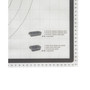 Truebake Silicone Pastry Mat with Reference Marks