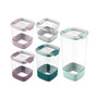 Plastic Canister Set, 10 Piece