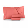 Solid 550 Thread Count 100% Cotton 3-Pc. Sheet Set, Twin, Created for Macy's