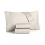 Solid 550 Thread Count 100% Cotton 3-Pc. Sheet Set, Twin, Created for Macy's