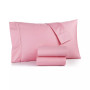Solid 550 Thread Count 100% Cotton 3-Pc. Sheet Set, Twin, Created for Macy's