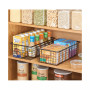 Modern Metal Kitchen Basket with Handles - 8 Pack