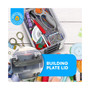 Bins & Things Stackable Storage Container with 2 Trays - Craft Storage/Craft Organizers and Storage - Bead Organizer Box/Art Supply Organizer