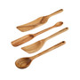 Tools and Gadgets Wooden Kitchen Utensils, Set of 4