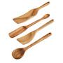 Tools and Gadgets Wooden Kitchen Utensils, Set of 4