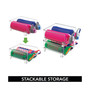 Plastic Water Bottle Storage Organizer Rack - 4 Pack