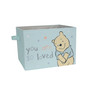 Disney Baby Winnie the Pooh Blue Foldable Storage Basket/Container