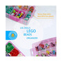 Bins & Things Stackable Storage Container - Craft Storage / Craft Organizers and Storage - Bead Organizer Box / Art Supply Organizer - Lego Storage & Barbie Organizer