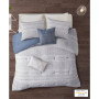 Lizbeth Clip Jacquard 5-Pc. Comforter Set, King/California King
