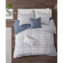 Lizbeth Clip Jacquard 5-Pc. Comforter Set, King/California King