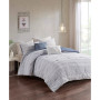 Lizbeth Clip Jacquard 5-Pc. Comforter Set, King/California King