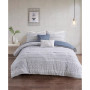 Lizbeth Clip Jacquard 5-Pc. Comforter Set, King/California King