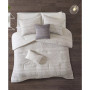 Lizbeth Clip Jacquard 5-Pc. Comforter Set, King/California King