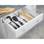 Plastic Adjustable/Expandable Drawer Storage Organizer, 4 Pack