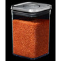 Steel Pop Small Square Short 1.1-Qt. Food Storage Container